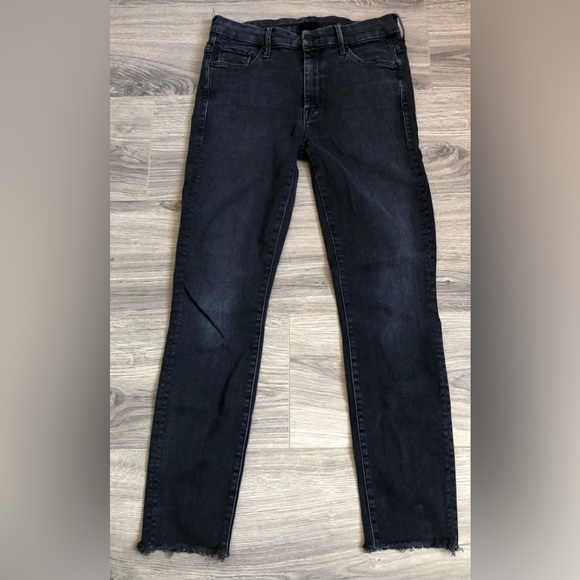 Mother Looker Ankle Fray Jeans - Picture 3 of 10